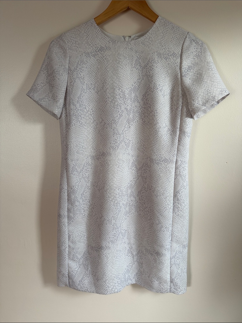 Aritzia Babaton Patricio Snake Print Mini Dress